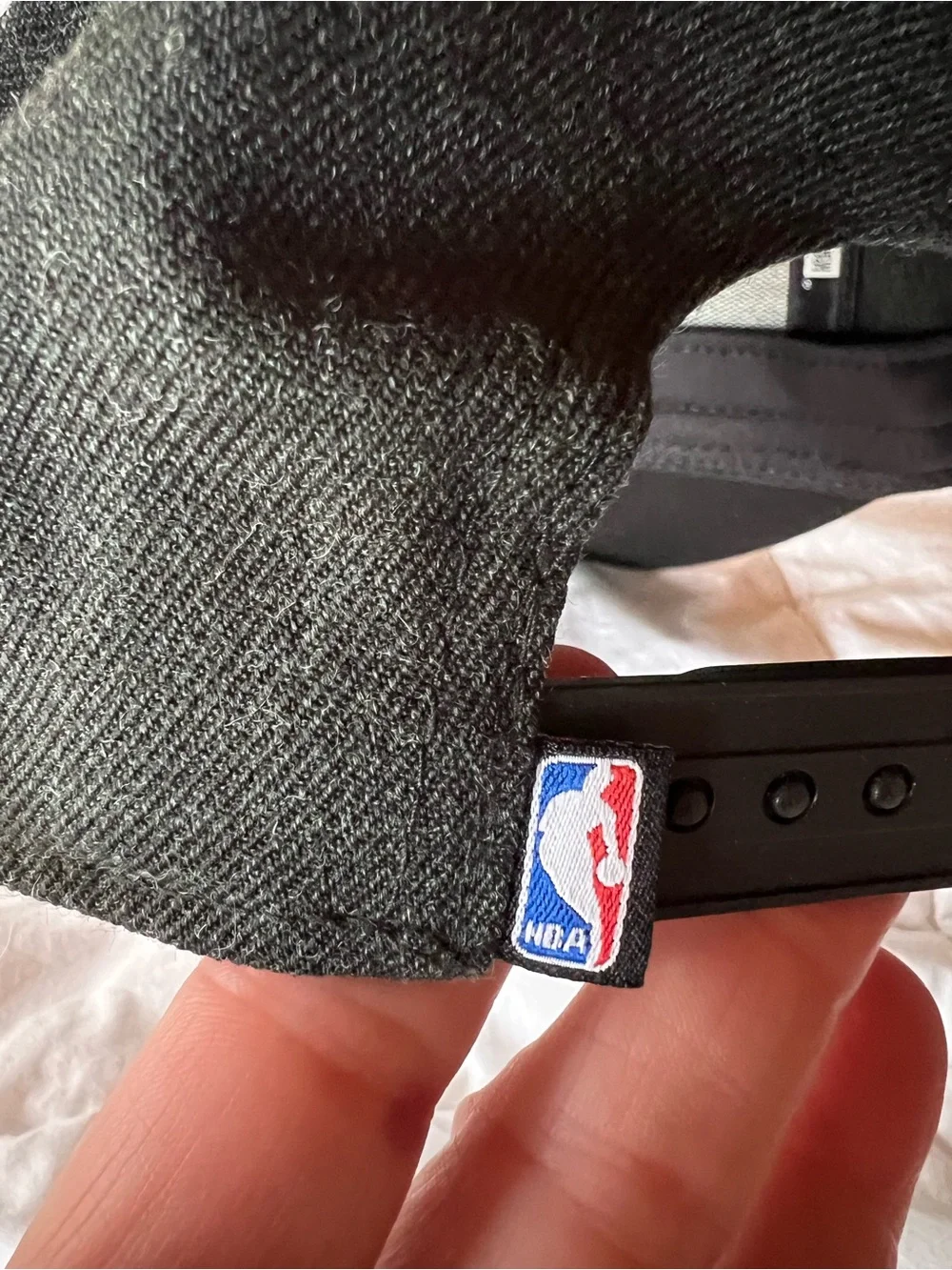 New Era Black and Gold The Finals NBA Logo Fitted Cap